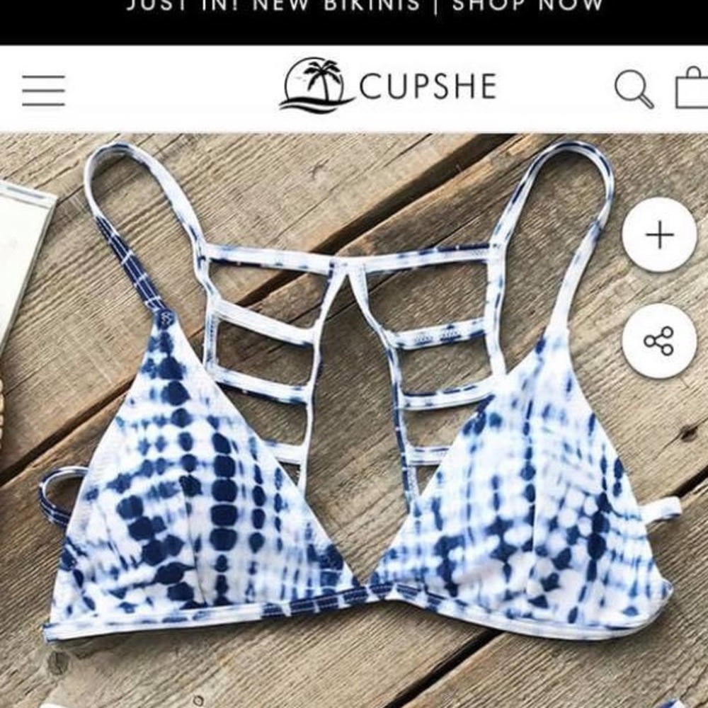 CUPSHE Bikini Top